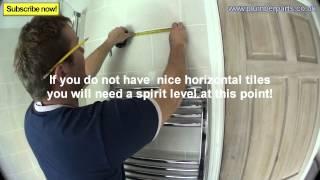 HOW TO INSTALL A TOWEL RADIATOR - Plumbing Tips