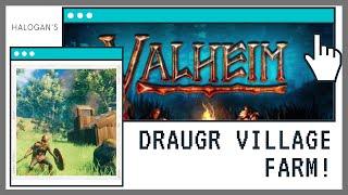 If you see a Draugr Village, don't destroy them! | VALHEIM Tips and Tricks for Beginners #Shorts