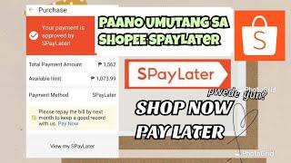 How to Order in SHOPEE using SPayLater | Shop Now Pay Later | Lizzy