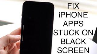 How To FIX iPhone App Showing Black Screen! (2023)