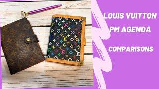 Louis Vuitton PM Agenda Comparisons|Multicolor|Monogram