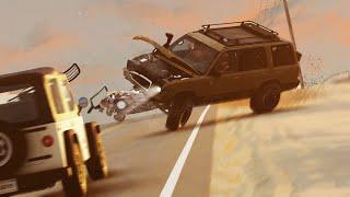 Dangerous Overtaking Crashes #1 | BeamNG.Drive