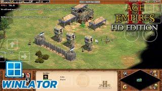 Winlator Glibc - Gameplay Age Of Empires 2 HD Edition (Windows) On Android