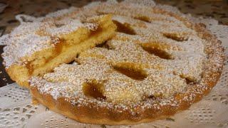 Crostata di marmellata ricetta pratica e veloce, si prepara in 5 minuti.