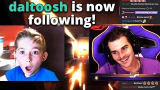 DALTOOSH Surprises WORLDS YOUNGEST Apex Streamer -#1 Fan- (WARNING - Extreme Wholesome)