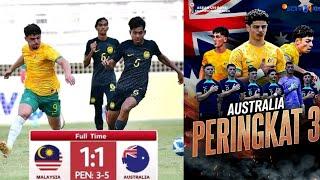  HIGHLIGHT AUSTRALIA U-19 VS MALAYSIA U19 ▫️ PERINGKAT 3 PIALA AFF U-19 CHAMPIONSHIP