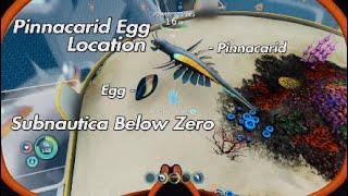 Subnautica Below Zero - Pinnacarid Egg Location