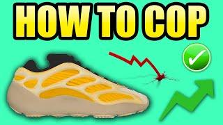 How To Get The Yeezy 700 V3 SAFFLOWER ! | Resale For The SAFFLOWER Yeezy 700 V3