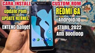 Custom Rom Redmi 6A Android 10 stabil Rom Lineage OS Smoot 2022 Kernel Update