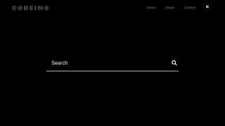 Full Screen Search Box using  HTML CSS & JavaScript | Coding With Mido