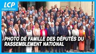 Photo de famille des députés Rassemblement national - 10/07/2024