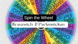 Kreuzstich & Perlensticken 🪡 Spin The Wheel Juli 2024 #flosstube