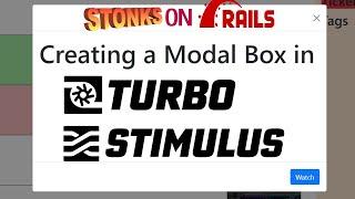 How to make a modal dialog box in Turbo / Stimulus JS with validation handling