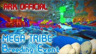 BREEDING EVENT IN A MEGA TRIBE! [PISTOLE] ARK OFFICIAL PvP!