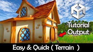 Easy and Quick (2024) | Unity Terrain Tutorial in Hindi | Add Sound in Unity | Unity Terrain Grass