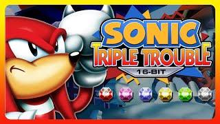 Playing Through SONIC TRIPLE TROUBLE (16-Bit) - The Best Sonic Fan Game?