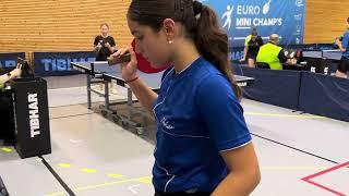 Ilona Buhai  (UKR) - Alexandra Stoian (ROM) Eurominichamps 2024