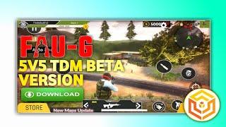 Faug New Update - Faug Official TDM Beta Version Apk Launch