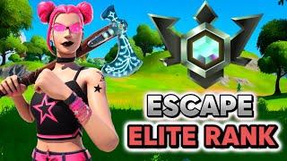 How To Get Out Of ELITE RANK In Fortnite... (Chapter 5 Season 2)