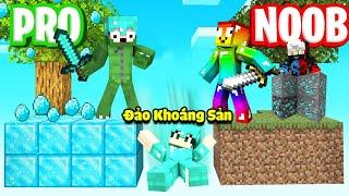 MINI GAME : ĐẢO KHOÁNG SẢN MINECRAFT ** NOOB CHIẾN ĐẤU SINH TỒN TRÊN ĐẢO KHOÁNG SẢN