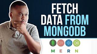 Get/fetch data from MongoDB and display them in Reactjs application