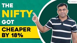 NIFTY get Cheaper as PE Ratio drops by 18% | ETMONEY