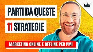 11 STRATEGIE DI MARKETING per piccole imprese, professionisti e PMI non solo digital!@BANANASPONSOR