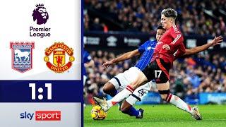 Amorim-Debüt misslingt! | Ipswich Town F.C. - Manchester United | Highlights - Premier League 24/25