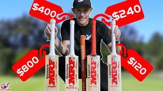 Cheap vs Expensive CRICKET BATS - Can Players tell?