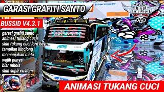 KODENAME  BUSSID V4.3.1‼️ GARASI ETS2 GRAFITY‼️ ANIMASI TUKANG CUCI BUSSID 