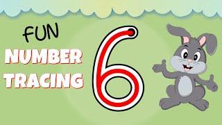How to Write the Number 6 - Numbers for Kids