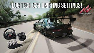 Logitech G29 Drift Settings For Assetto Corsa