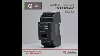 GIC Convertidor de Interfaz RS232