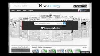 Searching on Newspapers.com Tutorial