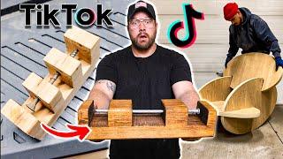 I Tested The MOST Viral Woodworking TikToks