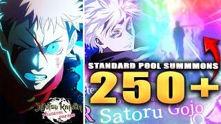 UPDATED STANDARD POOL 250+ SUMMONS! JP test for Global! (JJK: Phantom Parade)