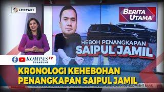 Kronologi Kehebohan Penangkapan Saipul Jamil