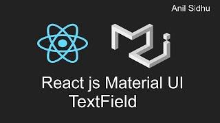 Reactjs material ui tutorial #10 Text field