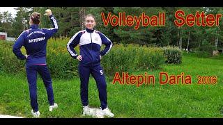 Volleyball Setter Altepin Daria 15 years old