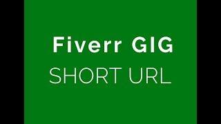 Find the short url of your fiverr gig | Easy