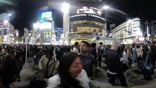 360 3D VR: Shibuya Crossing (Tokyo) Watch in 4K!