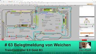 TrainController 9.0 Gold B3 #63 Belegtmeldung von Weichen