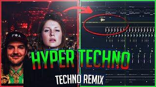 I Made A Hypertechno Remix From Scratch [FL Studio Tutorial]