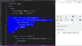 How To Use Async Await in JavaScript (async await explained)