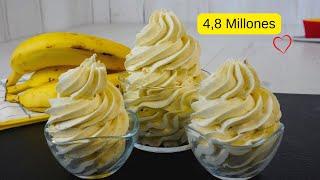 Banana Cream WITHOUT ADDED SUGAR Extra Firm to fill and decorate cakes ▪ Delicious and Healthy