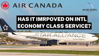 Air Canada TORONTO to LONDON HEATHROW Transatlantic International Economy Class TRIP REPORT