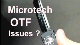 Microtech Ultratech failure to deploy and retract, quick and easy method to maintain and repair.