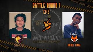 WLF KUSH vs MEMOL THAPA | Battle Round 1EP. 2 | SABDA SANGRAM