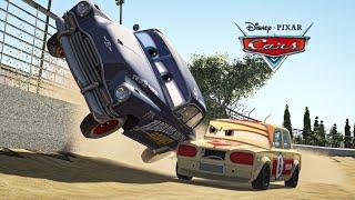 Doc Hudson's Famous 360-Degree Flip! | Cars Movie Remake | BeamNG.Drive Movie