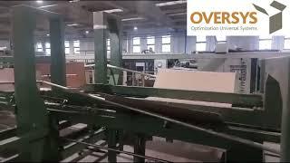 VIDEO OVERSYS U70101024 CURIONI 4100 NT 2 COLOR FLEXO FOLDER GLUER WITH ROTARY DIE CUTTER